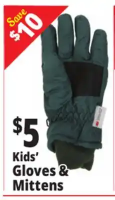 Ocean State Job Lot Kid's Gloves & Mittens offer