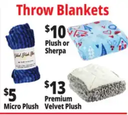 Ocean State Job Lot Throw Blankets offer