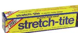 Ocean State Job Lot stretch-tite Premium Plastic Food Wrap 250 sq ft offer