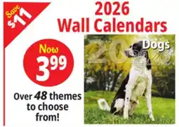 Ocean State Job Lot Wall Calendars offer
