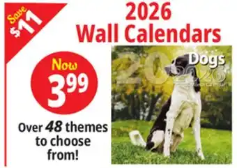 Ocean State Job Lot Wall Calendars offer