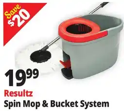 Ocean State Job Lot Spin Mop & Bucket System offer