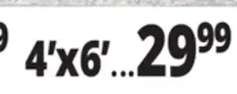 Ocean State Job Lot Printed Washable Area Rugs 4'x6' offer