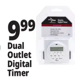 Ocean State Job Lot Dual Outlet Digital Timer offer