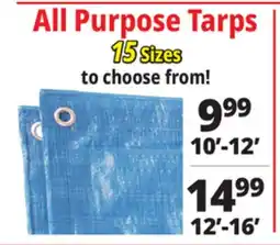 Ocean State Job Lot Tarps offer