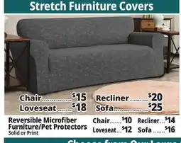 Ocean State Job Lot Stretch Furniture Covers offer