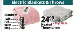 Ocean State Job Lot Electric Blankets & Throws offer