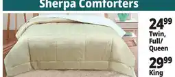 Ocean State Job Lot Sherpa Comforters offer