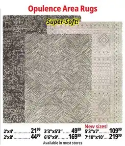 Ocean State Job Lot Opulence Area Rugs offer