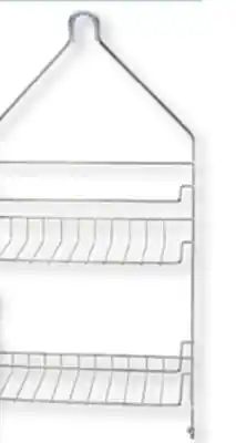 Ocean State Job Lot 2-Shelf Chrome Shower Caddy offer