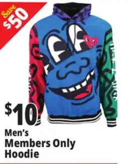 Ocean State Job Lot Men's Members Only Hoodie offer