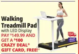 Ocean State Job Lot Walking Pad Treadmill offer