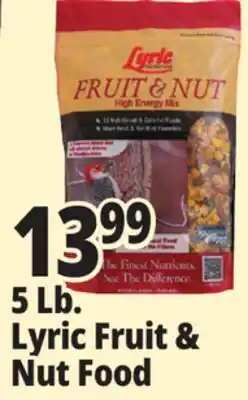 Ocean State Job Lot Lyric Fruit and Nut High Energy Wild Bird Food Mix 5 lbs offer