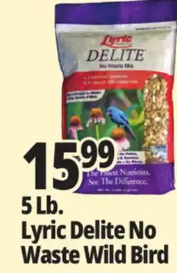 Ocean State Job Lot 5 Lb. Lyric Delite No Waste Wild Bird offer