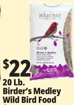 Ocean State Job Lot Harvest Birder's Medley Wild Bird Food 20 lbs offer