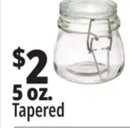 Ocean State Job Lot 5 oz. Tapered Spice Jars offer