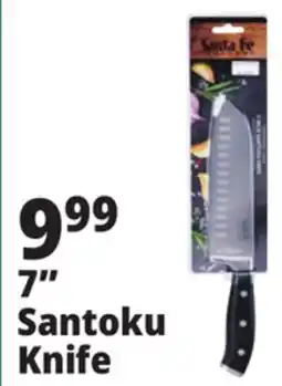 Ocean State Job Lot Santa Fe Professional Grade 7-Inch Santoku Knife offer