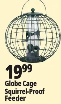 Ocean State Job Lot Yankee Trader Globe Cage Squirrel Proof Bird Feeder offer