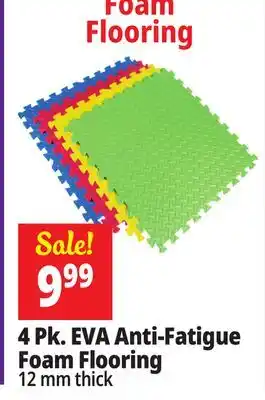 Ocean State Job Lot 4 Pk. EVA Anti-Fatigue Foam Flooring offer
