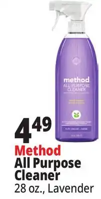Ocean State Job Lot Method All Purpose Cleaner offer