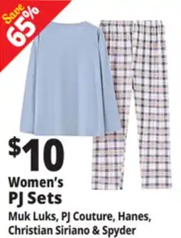 Ocean State Job Lot Women's PJ Sets offer