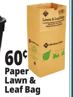 Ocean State Job Lot Single Paper Lawn & Leaf Bag offer
