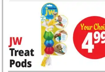 Ocean State Job Lot JW Treat Pods offer