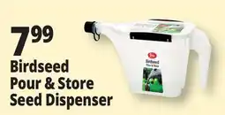 Ocean State Job Lot Birdseed Pour & Store Dispenser offer