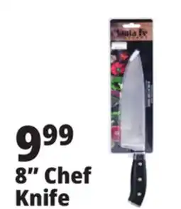 Ocean State Job Lot Santa Fe Professional Grade 8-Inch Chef Knife offer