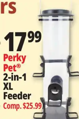 Ocean State Job Lot Perky-Pet 2-In-1 XL Bird Feeder offer