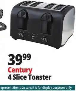 Ocean State Job Lot Century 4 Slice Toaster offer
