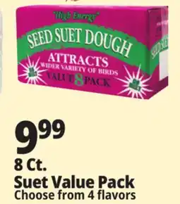 Ocean State Job Lot Seed & Suet High Energy Suet Value Pack 8 Count offer