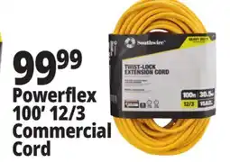 Ocean State Job Lot Powerflex 100' 12/3 Commercial Cord offer