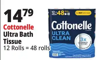 Ocean State Job Lot Cottonelle Ultra Bath Tissue offer