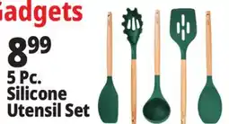 Ocean State Job Lot 5 Pc. Silicone Utensil Set offer