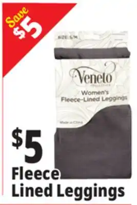 Ocean State Job Lot Fleece Lined Leggings offer