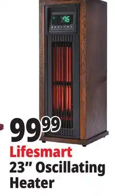 Ocean State Job Lot Lifesmart 23 Oscillating Heater offer