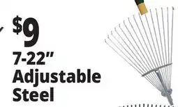 Ocean State Job Lot 7-22 Adjustable Steel offer