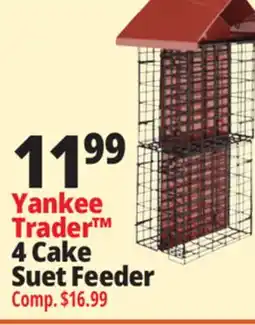 Ocean State Job Lot 4 Suet Cake Bird Feeder Bronze offer