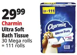 Ocean State Job Lot Charmin Ultra Soft Bathroom Tissue Ultra Soft 30 Mega Rolls offer