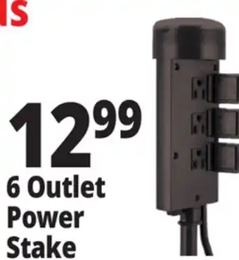 Ocean State Job Lot Outdoor 6-Outlet Yard Stake Plug-In Timer offer