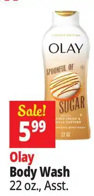 Ocean State Job Lot Olay Body Wash offer