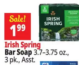 Ocean State Job Lot Irish Spring Bar Soap offer