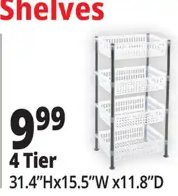 Ocean State Job Lot 4 Tier offer