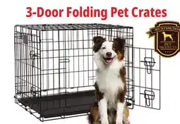 Ocean State Job Lot Huntington Pet Products Premium 3 Door Small Pet Crate 24 x 18 offer