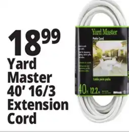Ocean State Job Lot Yard Master 40' 16/3 Extension Cord offer