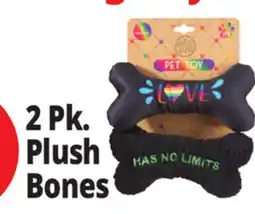 Ocean State Job Lot 2 Pk. Plush Bones offer