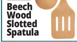 Ocean State Job Lot Beech Wood Slotted Spatula offer