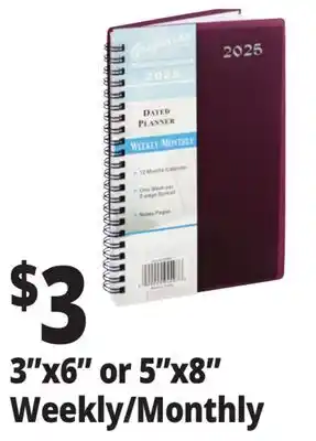 Ocean State Job Lot 3x6 or 5x8 Weekly/Monthly Gregorian offer