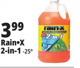 Ocean State Job Lot Rain-X -25° 2-in-1 Windshield Wash 1 Gal offer